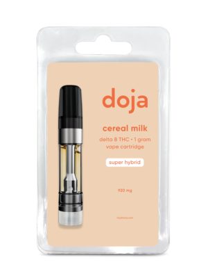 doja hemp cereal milk delta 8 vape cartridge 2022
